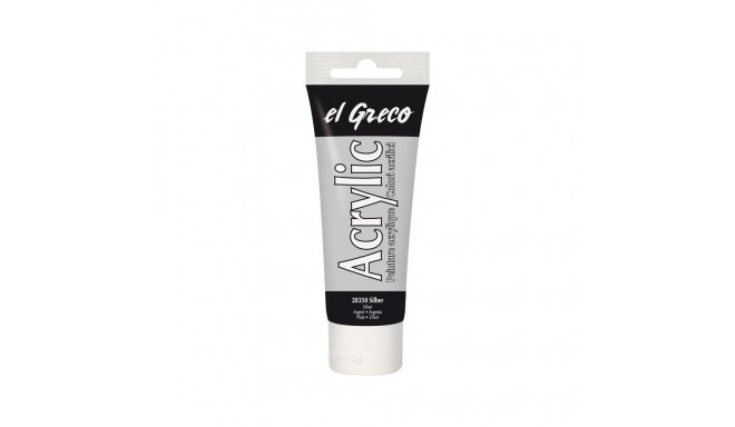 Hõbedane akrüülvärv 75ml 28350