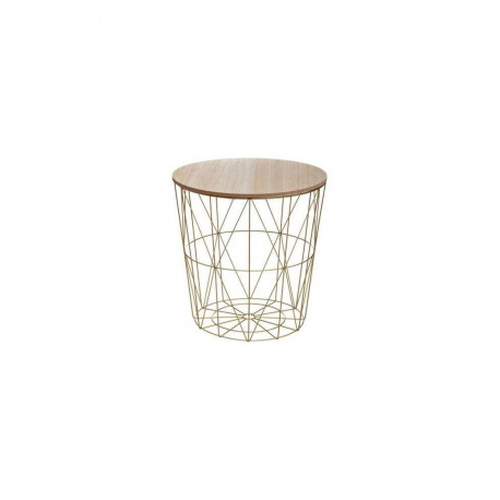KUMI GOLD MET SIDE TABLE MM 157056I