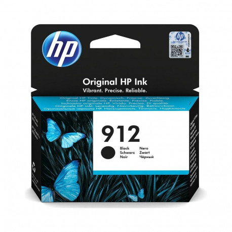 HP 912 must tindikassett