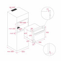 Built-in compact oven Teka
