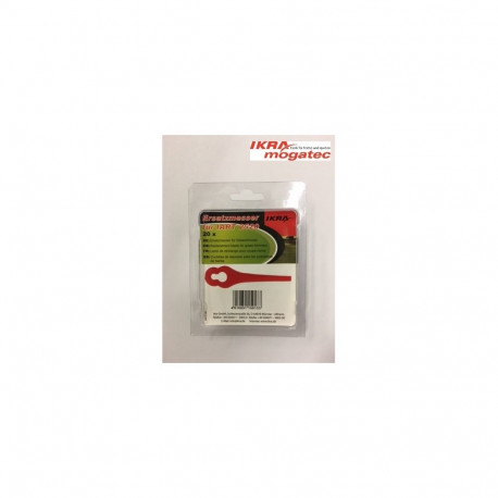 Nylon blades 20 pcs. for "IKRA mogatec" cordless grass trimmer IAT 20-1(IART 2520)