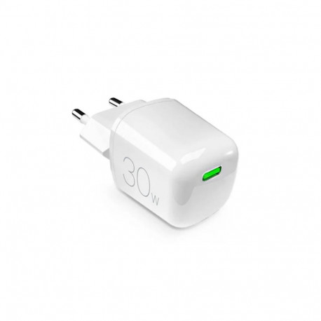 Vooluadapter Puro GaN 30W USB-C, White