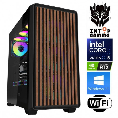 INTOP Ultra 5 245KF 32GB DDR5 1TB SSD M.2 NVME+4TB RTX5060 8GB WiFi WIN11Pro
