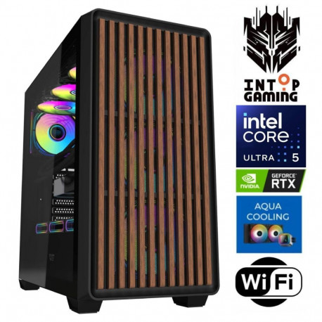 INTOP AQUA Ultra 5 245KF 16GB DDR5 1TB SSD M.2 NVME+4TB RTX5050 8GB WiFi no-OS