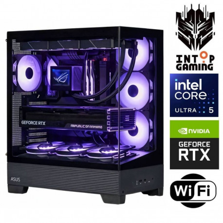 INTOP Ultra 5 245KF 32GB DDR5 1TB SSD M.2 NVME+4TB RTX5060 8GB WiFi no-OS