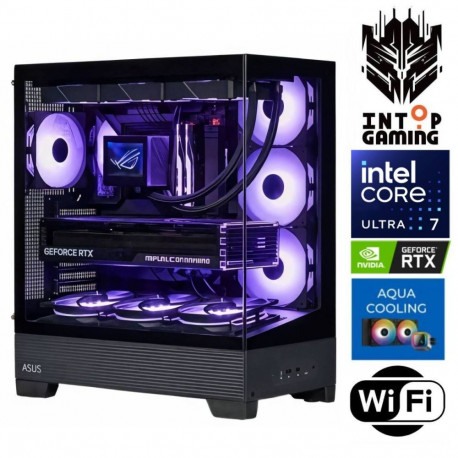 INTOP AQUA Ultra 7 265KF 32GB DDR5 1TB SSD M.2 NVME+4TB RTX5070Ti 16GB
 WiFi no-OS