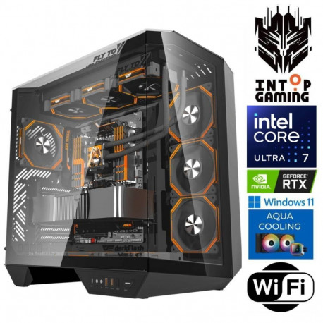 INTOP AQUA Ultra 7 265KF 64GB DDR5 1TB SSD M.2 NVME+4TB RTX5070Ti 16GB
 WiFi WIN11