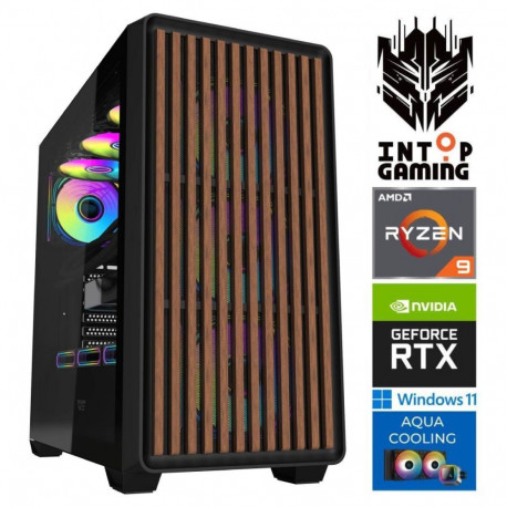 INTOP AQUA Ryzen 9 9900x 32GB DDR5 1TB SSD M.2 NVME+4TB RTX5080 16GB
 WIN11