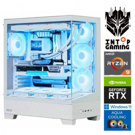 INTOP AQUA Ryzen 9 9900x 32GB DDR5 1TB SSD M.2 NVME+4TB RTX5070Ti 16GB
 WIN11