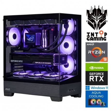 INTOP AQUA Ryzen 9 9900x 32GB DDR5 1TB SSD M.2 NVME+4TB RTX5070Ti 16GB
 WIN11