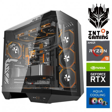 INTOP AQUA Ryzen 9 9900x 64GB DDR5 1TB SSD M.2 NVME+4TB RTX5070Ti 16GB
 no-OS