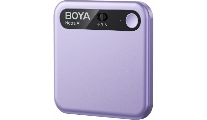 Boya Notra AI Note Taker, lilla