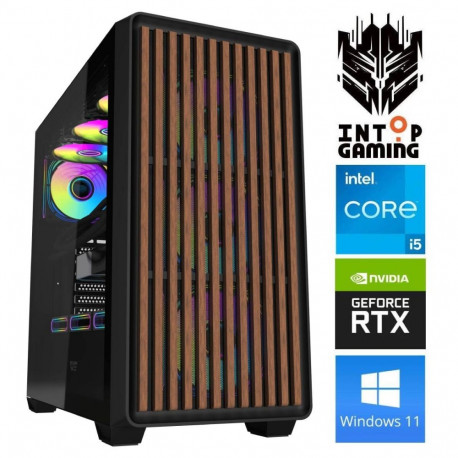 INTOP i5-12400F 32GB 1TB SSD M.2 NVME+4TB RTX5060Ti 16GB WIN11