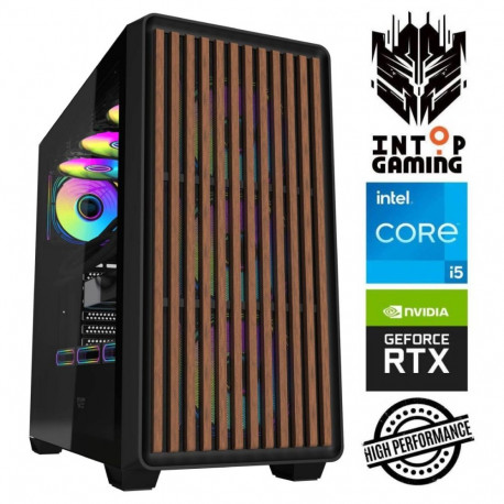 INTOP i5-12400F 16GB 1TB SSD M.2 NVME+4TB RTX5060Ti 16GB no-OS