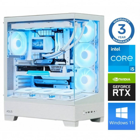 INTOP i5-14400F 64GB DDR5 1TB SSD M.2 NVME+4TB RTX5060 8GB WIN11