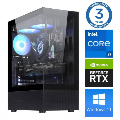 INTOP i7-12700F 16GB 1TB SSD M.2 NVME+4TB RTX5060 8GB WIN11