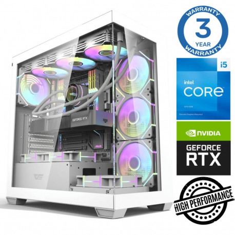 INTOP i5-14400F 32GB DDR5 1TB SSD M.2 NVME+4TB RTX5060 8GB no-OS
