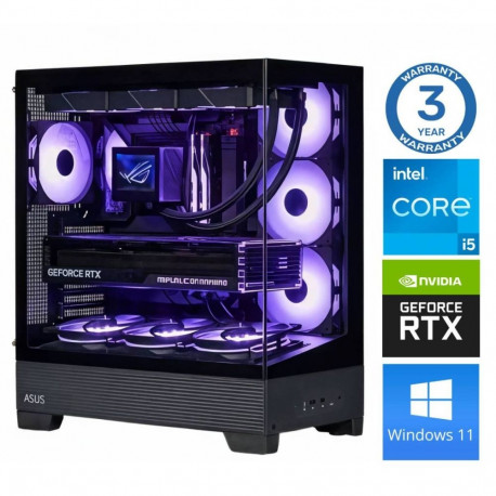 INTOP i5-14400F 32GB DDR5 1TB SSD M.2 NVME+4TB RTX5060Ti 16GB WIN11
