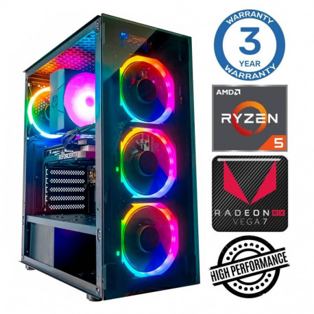 INTOP Ryzen 5 5600GT 8GB 250SSD M.2 NVME+4TB Radeon RX Vega 7 no-OS