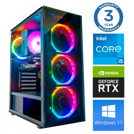 INTOP i5-12400F 32GB 1TB SSD M.2 NVME+4TB RTX3050 6GB WIN11