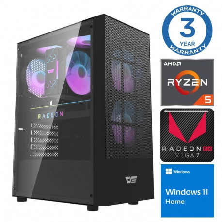 INTOP Ryzen 5 5600GT 8GB 250SSD M.2 NVME+4TB Radeon RX Vega 7 WIN11