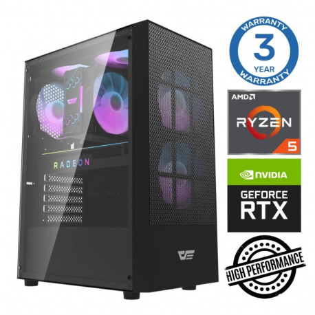 INTOP Ryzen 5 5500 32GB 250SSD M.2 NVME+4TB RTX3050 6GB no-OS