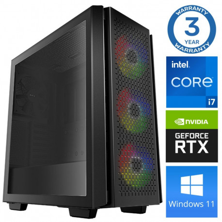 INTOP i7-12700F 16GB 1TB SSD M.2 NVME+4TB RTX3050 6GB WIN11