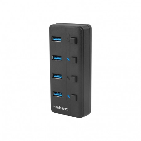 Natec USB 3.0 HUB, Mantis 2, 4-Port, On/Off with AC Adapter | Natec | 4 Port Hub With USB 3.0 | Mant