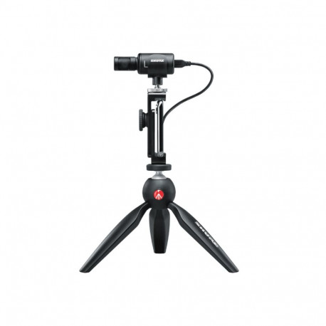 Shure MV88+DIG-VIDKIT must mikrofon ja videokomplekt