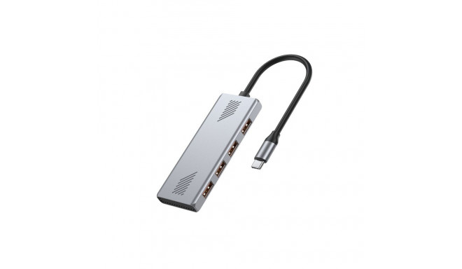 HUB USB3.2 Gen2 typ C 4xUSB-A