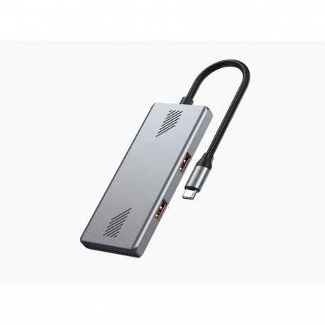 HUB USB-C 3.2 (Gen2) 2xUSB-A 2xUSB-C