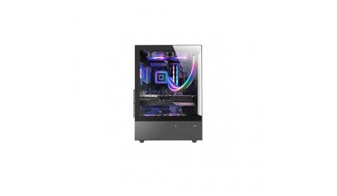 PC case Mars MC-XO ATX FRGB fan black