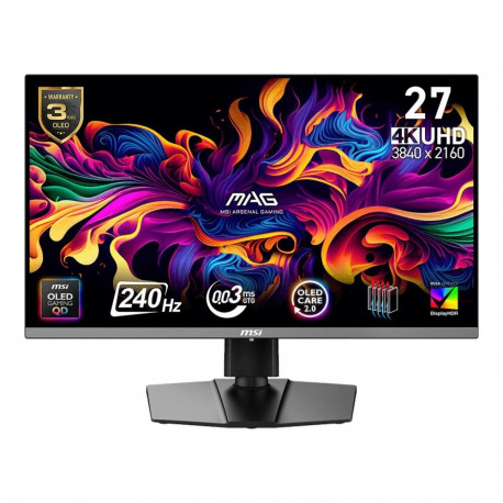 Monitor MAG 272UP QD-OLED X24/26.5/LED/Flat/QD-OLED/UHD/240Hz/Black