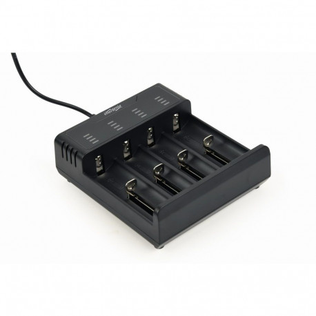 Battery charger USB Ni-MH+Li-ion black