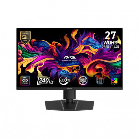 Monitor MAG 271QP QD-OLED X 24/26.5 inches/FLAT/QD-LED/WQHD/240Hz/Black