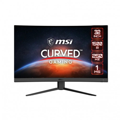 G32C4X 31,5-tolline LED FHD kumer 250Hz must monitor