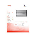 Drive SSD External SD810 500G USB3.2 20Gb/s silver