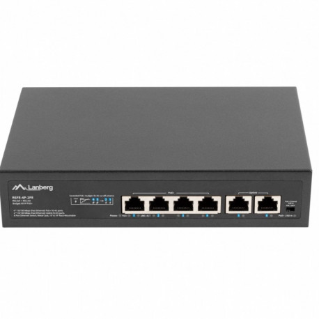 Switch 4X100MB POE+/2x 100MB RSFE-4P-2FE-6