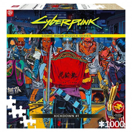 Puzzle - Cenega Publishing Cyberpunk 2077 1000pc Jigsaw Puzzle 680x480mm