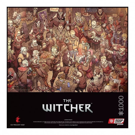 Puzzle - The Witcher 1000 pc Jigsaw Puzzle (Cenega Publishing, 480x680 mm)
