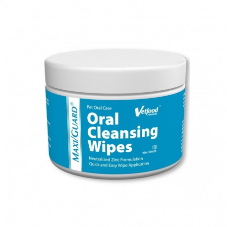 Pet Supplies - VETFOOD Maxi/Guard Oral Cleansing Wipes (gluten-free, sugar-free)