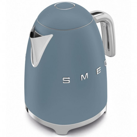Electric Kettle - Smeg KLF03SBMEU 1.7L 2400W Stainless Steel Blue