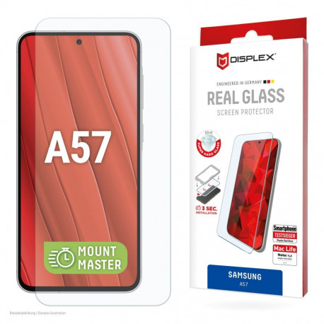 Samsung Galaxy A57 Real Screen Glass MM By Displex Transparent
