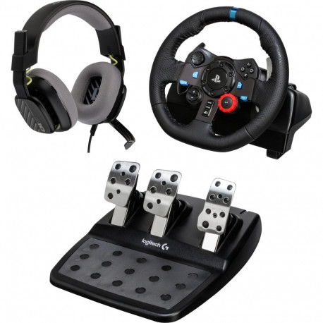 Logitech G29 Driving Force mängurool PlayStation 5 ja PlayStation 4 jaoks - valge - EMEA-914