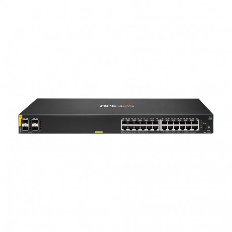 HPE Aruba Networking CX 6000 24p 10M/100M/1G Class4 PoE 4p SFP 1G 370W Switch EU en