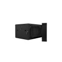 RACK CABINET 19" DOUBLE-SECTION WALL-MOUNT 6U/600X600 (FLAT PACK) BLACK LANBERG