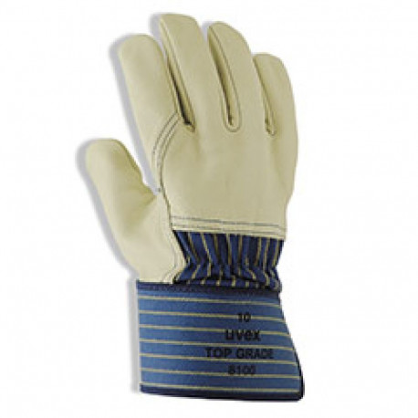 Töökindad voodriga, nahast, Uvex Top Grade 6000, suurus 10