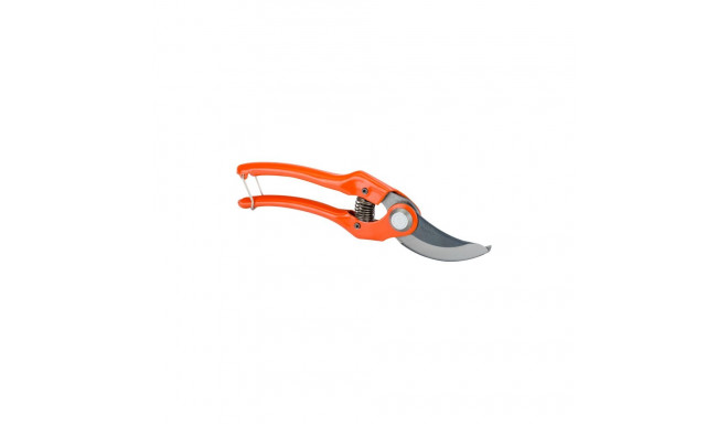 Bahco bypass secateurs with stamped steel handles and angled cutting head 230 mm, max Ø 25mm