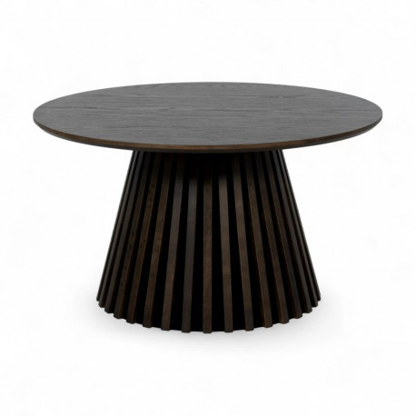 Diivanilaud SVENDBORG ø60x40 cm, suitsutatud tamm