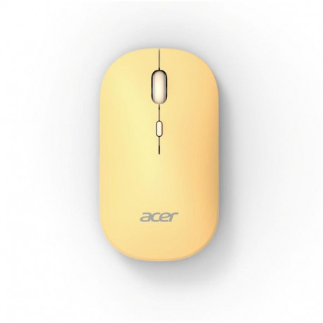 Acer Dual Mode Mouse AMR130 Yellow 1600DPI Wireless BT